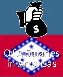 OTA Salaries in Arkansas's Major Cities