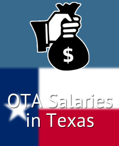 OTA Salary in Texas (TX) by Major Cities