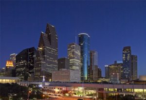 Houston Skyline - Most Popular City for COTA by salary