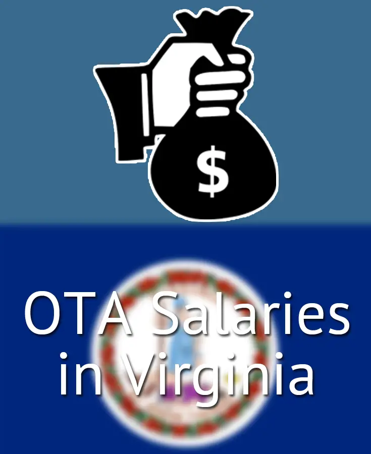 Occupational Therapy Assistant Salary in Virginia (VA)