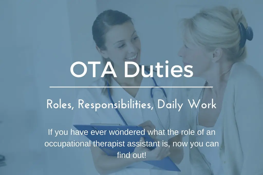 What Are Occupational Therapy Assistant Duties